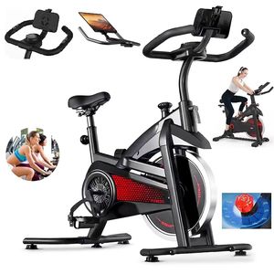 Vélo d'exercice de gym à <span class=keywords><strong>prix</strong></span> abordable, équipement sportif, vélo de fitness d'intérieur, mini vélo de spinning avec volant d'inertie et siège anti-transpiration - Product Image 2