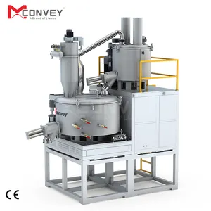 Plastic Mixer Machine PVC powder High Speed Mixing Unit With Automatic Feeding Machine
