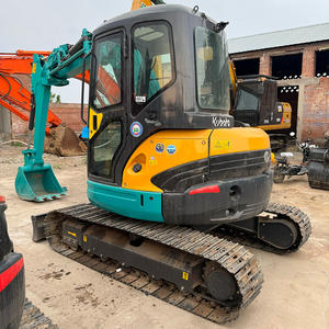Miniexcavadora de orugas RX-50 de 5 toneladas, modelo 2022, de alta calidad, con sistema hidráulico avanzado y bomba de motor, la más vendida en stock. - Product Image 5