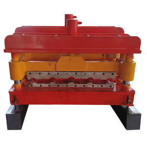 HKY <span class=keywords><strong>2026</strong></span> Glazuurtegelvormende <span class=keywords><strong>Machine</strong></span> Dakplaatrolvormende <span class=keywords><strong>Machine</strong></span> Gekleurde Staal Staande Naad Profiel Kernmachine - Product Image 1