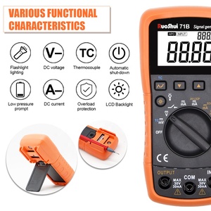 RuoShui Máy Phát Tín Hiệu 71B RTS Cặp Nhiệt Điện Bộ Hiệu Chuẩn Quy Trình Cầm Tay Điện Áp Dòng Điện Đầu Ra Điện Áp Vòng 24V - Product Image 2