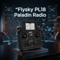 Émetteur radio Flysky PL18 Lite Paladin Lite 18 canaux, protocole AFHDS3, écran TFT 3,5 pouces pour drone FPV RC, véhicule à aile fixe