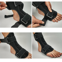 Sangle réglable Attelle de blessure sportive Orthèse de soutien de cheville Correcteur de chute de pied