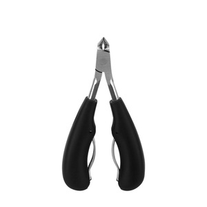 Stainless Steel Eagle Beak Pliers Black Slanted Pointed Nail Clippers For Gray Nails And Dead Skin Removal - Product Image 1
