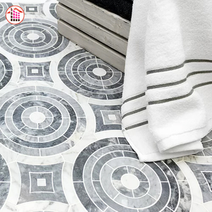 Carrelage <span class=keywords><strong>de</strong></span> sol auto-adhésif 2 en 1, cuisine et <span class=keywords><strong>salle</strong></span> <span class=keywords><strong>de</strong></span> bains, mosaïque en pierre - Product Image 5