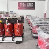 Transformador industrial Jiangsu Ryan 10kv, transformador trifásico de resina fundida de tipo seco, transformador MV y HV