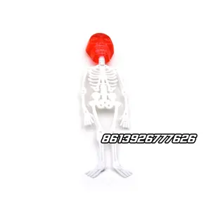 Lichtgevende Skelet Lollipop Fruitige Snoep Speelgoed Lolly