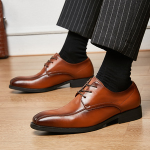 New Business Leather <b>Shoes</b> Men's Breathable <b>Soft</b> Soled Office Men's Leather <b>Shoes</b> High Quality Men's <b>Shoes</b> Zapatos De Cuero - Product Image 3