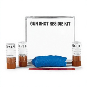 Kit de détection de résidus de balles, kit de collecte d'évidences d'expertie scientifique, kit de test en plastique pour laboratoire criminel, hôpital, clinique - Product Image 2