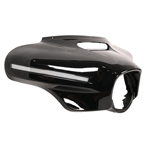 Carénage de phare avant de remplacement OEM pour <span class=keywords><strong>moto</strong></span>, en ABS, pour Street Glide 14-23 <span class=keywords><strong>2023</strong></span>, style CVO, noir - Product Image 4
