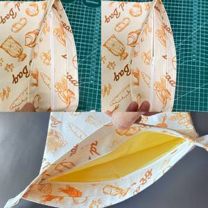 Bolsa de <span class=keywords><strong>pan</strong></span> de cera de abeja de diseño moderno, ecológica, plegable, de algodón, reutilizable, almacenamiento de <span class=keywords><strong>levadura</strong></span>, conservación de frescura, grado alimenticio para - Product Image 2