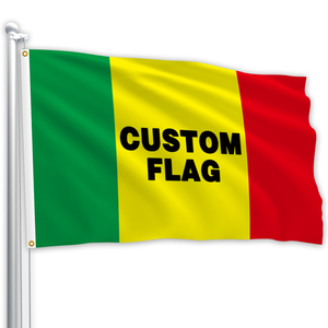 In kỹ thuật số không thấm nước tùy chỉnh tất cả các nước giá rẻ Logo tùy chỉnh cờ in ấn để bán, 2x3 tùy chỉnh cờ, tùy chỉnh cờ quảng cáo - Product Image 5