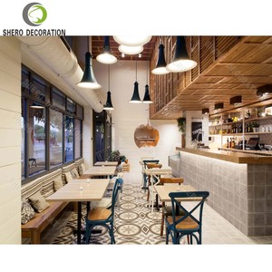 Meubles de café en bois sur mesure, vitrine de <span class=keywords><strong>boulangerie</strong></span> en verre, comptoir de bar en marbre pour café, <span class=keywords><strong>à</strong></span> <span class=keywords><strong>vendre</strong></span> - Product Image 2