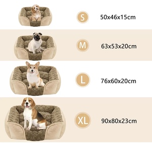 Hermosas camas de felpa para gatos con bonito patrón de estampado Características de accesorios Flux Fur para perros - Product Image 6