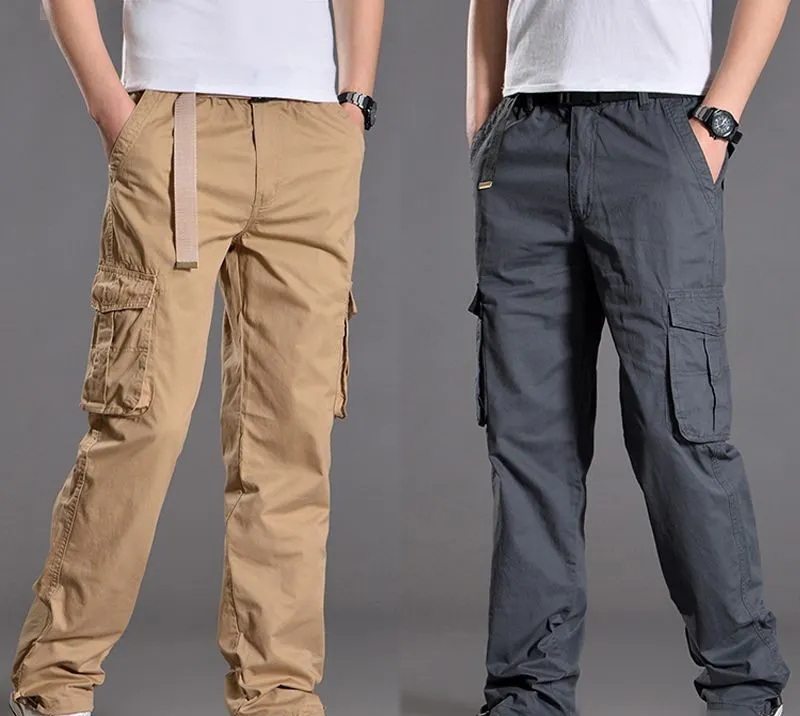 Custom Cotton Casual Gym Work Mens Designer Tactical Plus Size Men'S Cargo Sweat Pants Men
