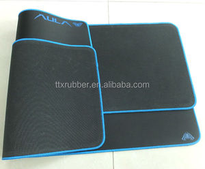 Grand tapis de souris antidérapant pour <span class=keywords><strong>bureau</strong></span> avec clavier et logo personnalisé Ensemble d'<span class=keywords><strong>accessoires</strong></span> pour ordinateur portable en stock - Product Image 1