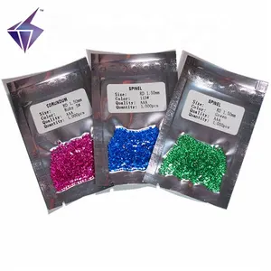 Various colors cubic zirconia stones loose zirconia