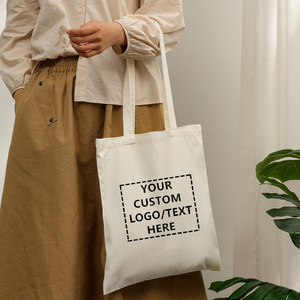 Bolsa de Lona Personalizada con Logotipo Corporativo, Regalo Empresarial Ecológico Reutilizable de Alta Calidad, Artículos Promocionales para Empresas y Publicidad de Marca - Product Image 2
