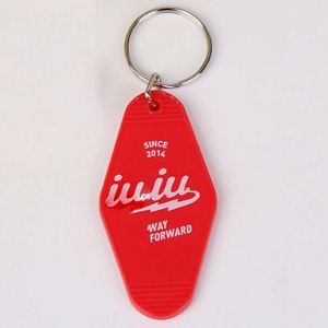 Porte-clés d'hôtel en plastique vierge personnalisé de haute qualité avec logo promotionnel - Product Image 3