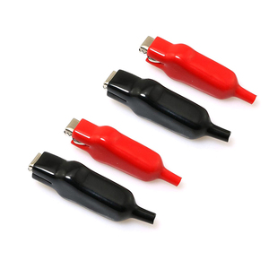 Câbles de test électriques DIY à conducteurs en cuivre gainés, pinces crocodiles double extrémité, isolation PVC, <span class=keywords><strong>220V</strong></span>, usage industriel - Product Image 2
