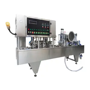 Cup filling and sealing machine cup filling machine and sealing machine