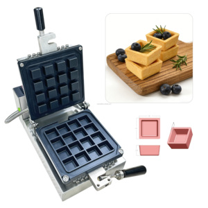 Stampo Commerciale per Crostate Mini Quadrate, per Crostate all'<span class=keywords><strong>Uovo</strong></span> e Crostate alla Frutta Portoghesi, Pronta Consegna per Macchina Pressa Crostate e <span class=keywords><strong>Biscotti</strong></span> - Product Image 1