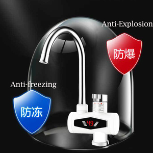 BOOMING marque 3000W cuisine salle de bain équipage électrique LED affichage numérique robinet de chauffage de l'<span class=keywords><strong>eau</strong></span> chaude - Product Image 5