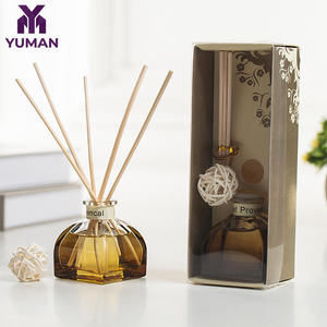 Diffuseur de parfum d'ambiance artisanal sans alcool en forme de fleur, 50 ml, mini, à base d'huiles essentielles naturelles, désodorisant aromathérapie 30-60 - Product Image 1