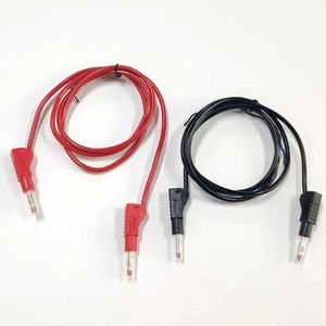 4mm Bananenstecker 0,5mm² Silikonummantelung DC-Stromversorgungskabel Verlängerungskabel Testleitung - Product Image 1