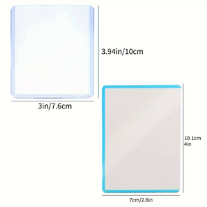 QY YY <b>Penny</b> <b>Sleeves</b> Standard Size Clear Soft Card <b>Sleeves</b> for Trading Card TCG Sports Cards Custom Logo Wholesale - Product Image 6