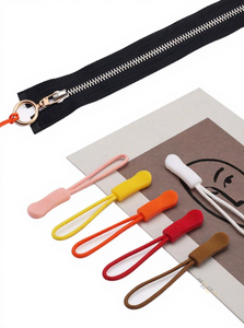 Красочные аксессуары на молнии из ПВХ, тянущие шнурки, моющиеся шнурки на молнии для сумки, сумки, палатки, одежда, обувь - Product Image 4