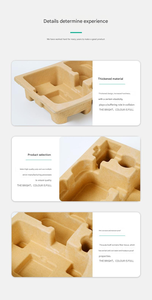 Boîte de pesage électronique Drag Yellow Pulp Dry Press Papier étanche à l'humidité <span class=keywords><strong>Film</strong></span> plastique Boîte d'emballage antichoc Emballage de doublure - Product Image 3