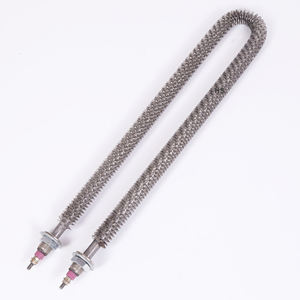 Riscaldatore Tubolare <span class=keywords><strong>Elettrico</strong></span> a Forma di U e W da 5000W in Acciaio Inox con Alette per <span class=keywords><strong>Forno</strong></span> e Banco di Carico - Product Image 2