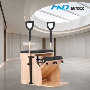 Sedia per Pilates in Legno di Gomma MND Fitness, Attrezzatura per Allenamento Funzionale per Rivenditori di Palestre a Goiania - Product Image 1