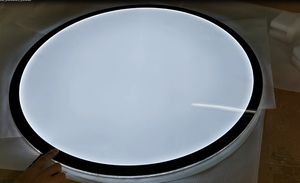 Caisson lumineux de dessin LED pour enfants Boîte à lumière de table ronde illuminée pour l'apprentissage et la peinture - Product Image 4