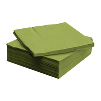Sanitaire Serviette Titulaires Airlaid Table Violet Rouge Jaune Couleur Serviettes En Papier