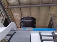 Bateau de pêche ponton double pont en aluminium de luxe, fabriqué directement par le fabricant, avec toboggan