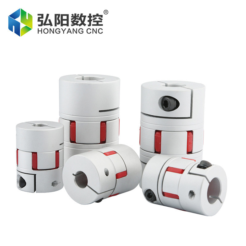 Соединительная муфта цветущего сливы D80 L114, твердая резиновая прокладка с тремя захватами, соединительная муфта ЧПУ с высоким крутящим моментом, разъем шагового двигателя 20-45 мм