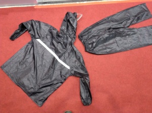 Pvc Polyester <strong>Nylon</strong> Rainsuit <strong>Raincoat</strong> Jacket and Trousers Hiking Camp Tour Climbing Fishing - Product Image 5