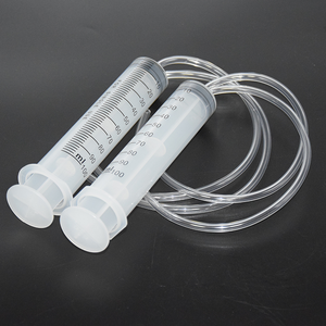 Suntikan Manual 100ML Transparan dari Plastik dengan Kateter, Jarum Ekstraksi Minyak, dan Cairan Tinta Minyak Esensial - Product Image 2