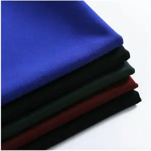 TISSU INDIEN 95% Polyester 5% Spandex ponte de roma tricot interlock tissu pour doublure de t-shirt