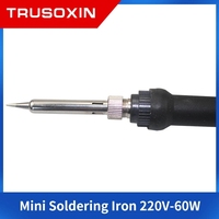 Nouveau Fer à Souder Électrique à Température Réglable 220V 60W, Station de Retravaillage, Pointes de Stylo Thermique, Outil de Réparation