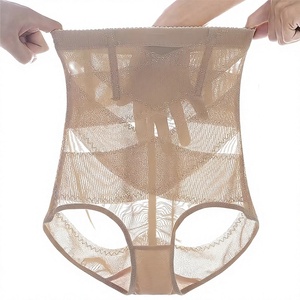 Culottes gainantes post-partum taille haute pour femmes, respirantes en maille, fines, sculptantes abdominales et rehausseurs de hanches - Product Image 4
