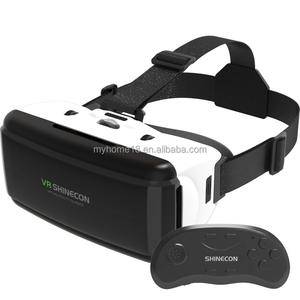 نظارة الواقع الافتراضي الذكية الأكثر مبيعاً خوذة مزودة بسماعات وعينين لممارسة ألعاب الفيديو نظارة الواقع الافتراضي مناسبة للعب في المنزل - Product Image 3