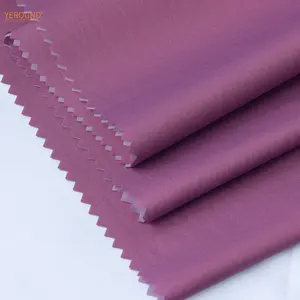 Nylon Polyester Interwoven Trọng Lượng Nhẹ Hai-Màu Vải Màu Sắc Thay Đổi Xuống Áo Khoác Cho Cô Gái Và Chàng Trai Cho Hàng May Mặc Và Đồ Chơi