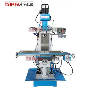 Shandong factory cheap price universal Bench drilling milling machine price ZX6350C table size 1200x280 drilling diameter 50mm