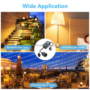 Dimmable Smart <strong>WiFi</strong> <strong>Plug</strong> with Socket (Europe) IP55 Outdoor TUYA App &amp; Wireless Remote Control for LED Lights &amp; Lamp Strings - Product Image 5