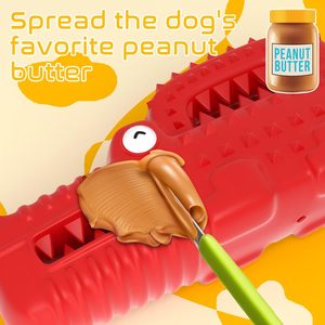 Custom Tough Alligator Rubber Chew <strong>Dog</strong> <strong>Toy</strong> <strong>Squeaky</strong> <strong>Indestructible</strong> Pet <strong>Toy</strong> For Aggressive Chewers In Stock With Bag Packaging - Product Image 5