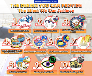 Toppe Ricamate 3D Vintage Retrò da Applicare con Ferro da Stiro per Cappelli, Giacche, Zaini, Cosplay, Streetwear, Merchandise di Giochi - Product Image 5