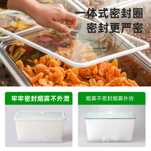 Food-grade <b>large</b>-capacity sealed display <b>boxes</b> for dried fruits and nuts, transparent display <b>boxes</b> for bulk food in - Product Image 4